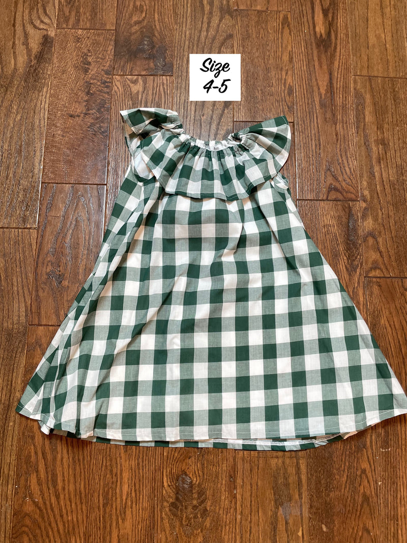 Flora Gingham Dress